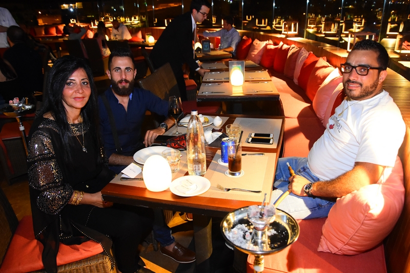 Nathaly Safy and Rabih Rahal at The View
